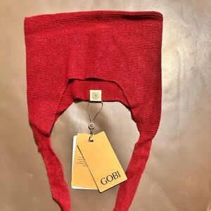 Cashmere Red Women's Cashmere hat